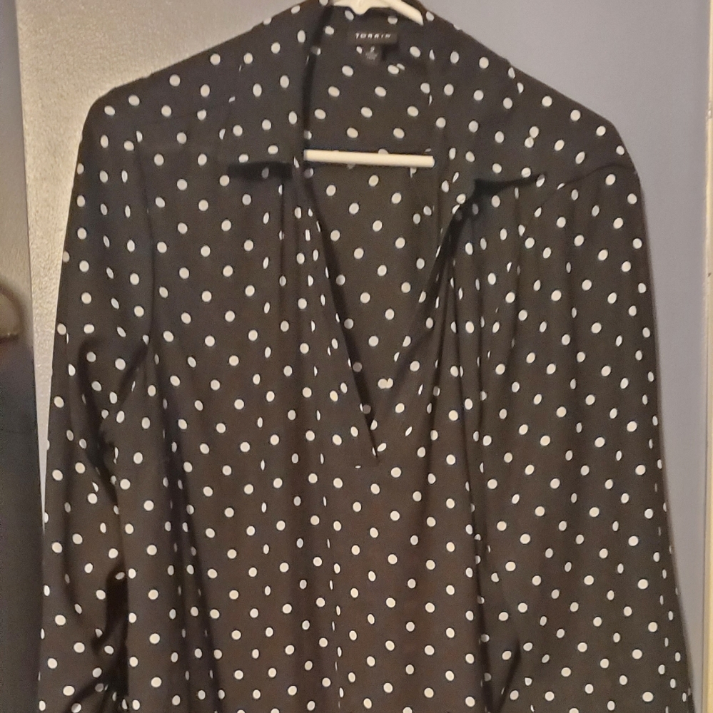 Polka dot top